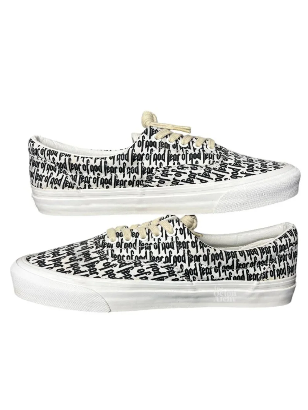 Size 11 Fear of God x Vans Era 95 Reissue 'Marshmallow' VN0A2XRYML6 Pre-Owned